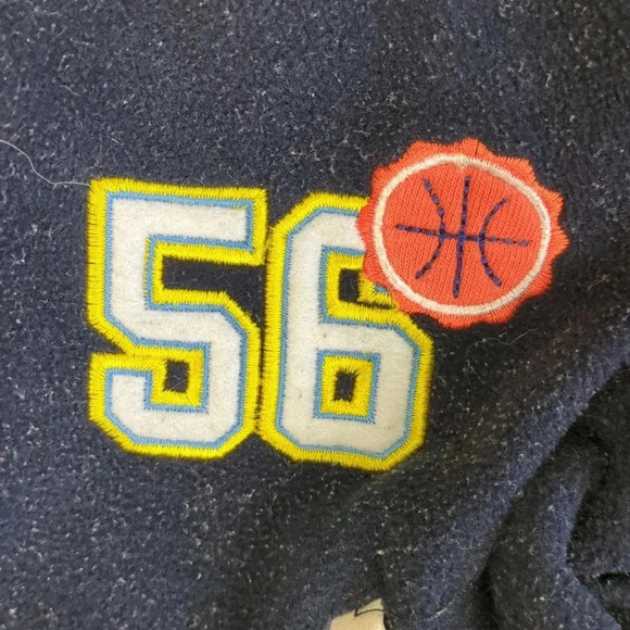 Boyz Wear By Nanette Toddler Varsity Basketball Jacket Size 12 M - Picture 8 of 14